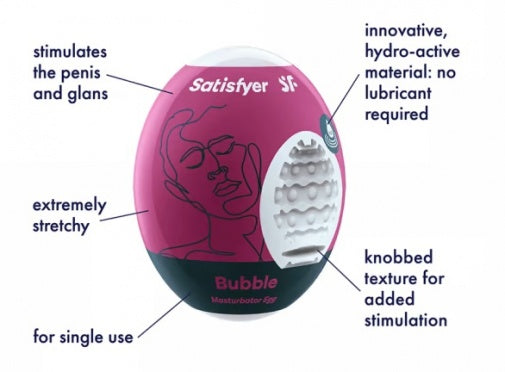 Masturbator jaje Bubble