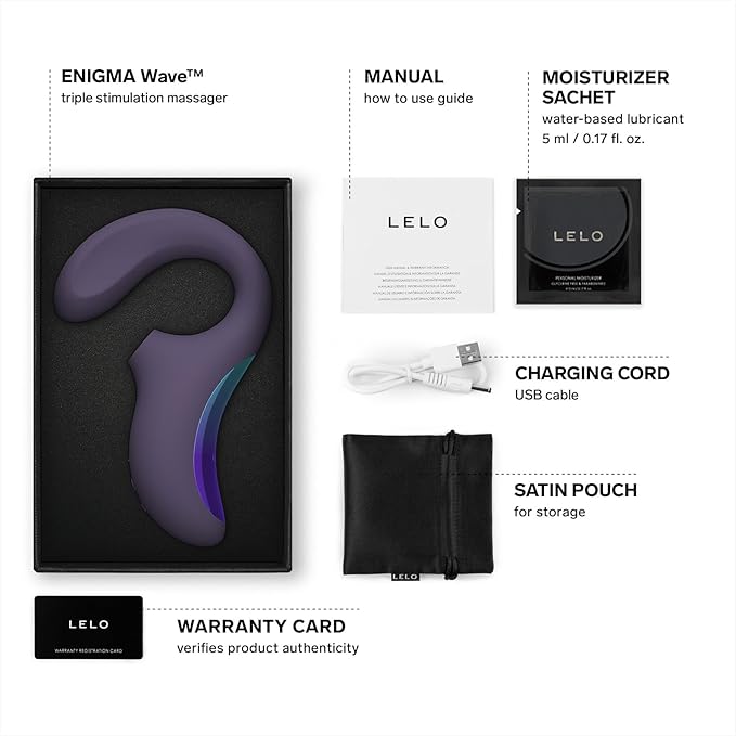 Enigma Wave - trostruki stimulator Cyber Purple