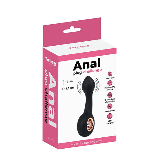 Analni vibrator - Anal plug challenge 14cm