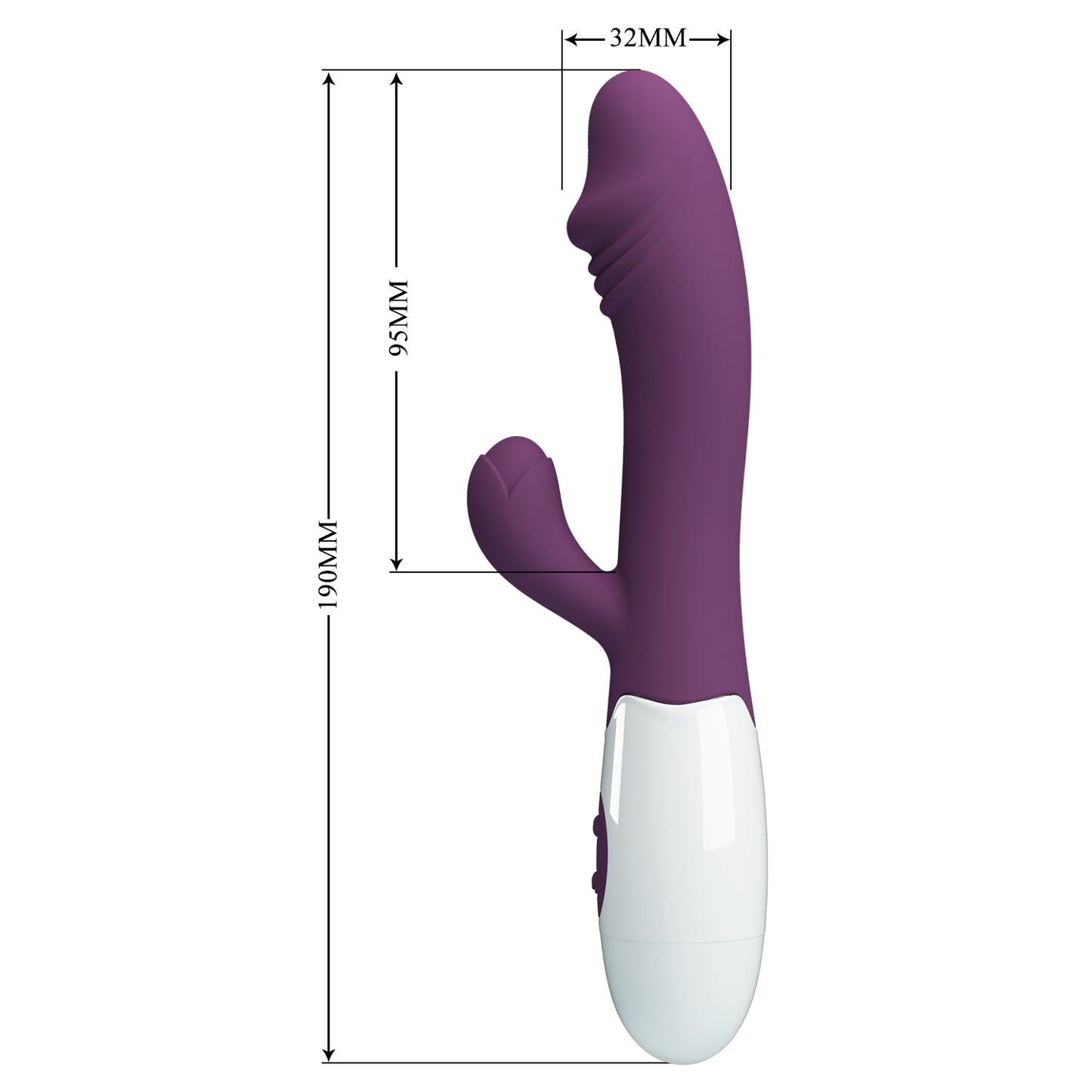 Vibrator Snappy purple