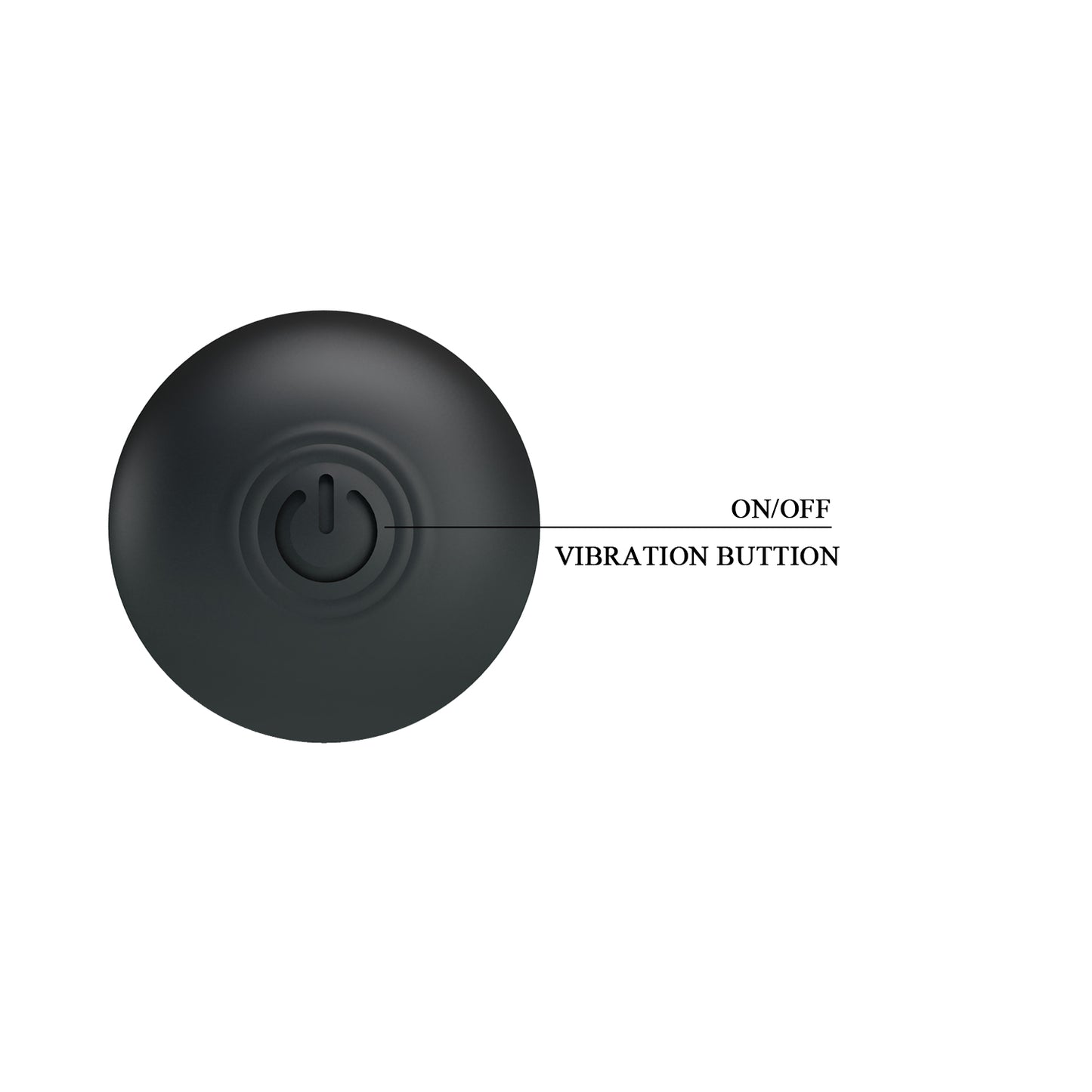Power bullet vibrator black