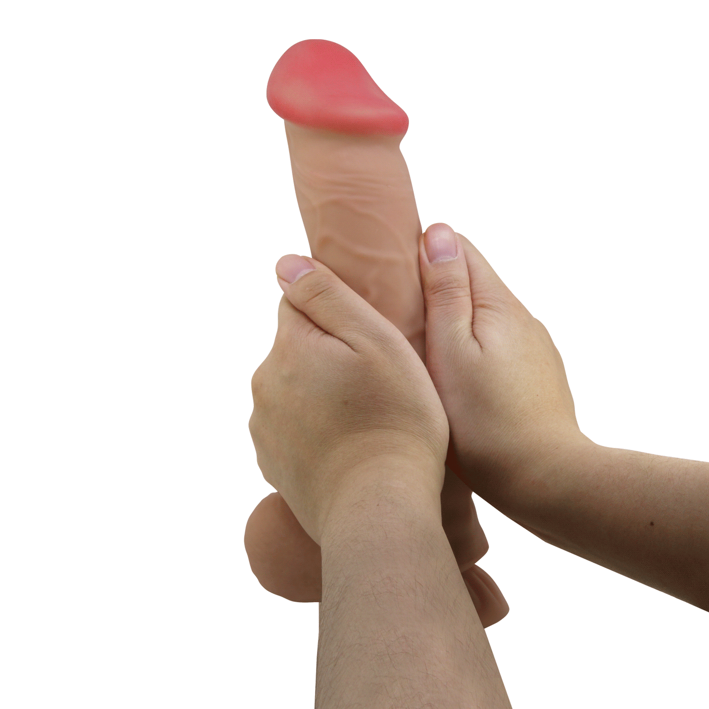 Sliding skin dildo 26cm