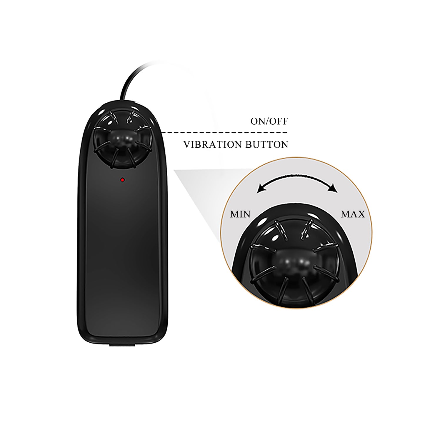 Vibrator LEPOTAN 18cm