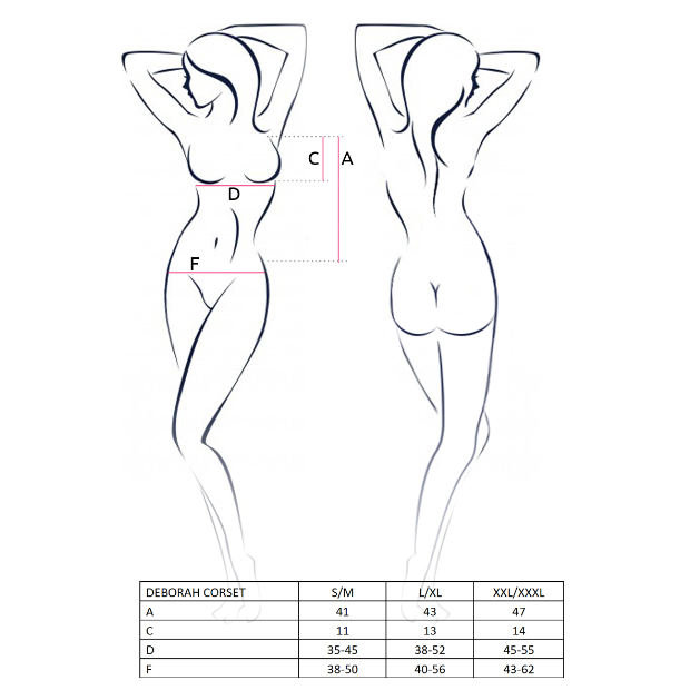 Deborah korset L/XL