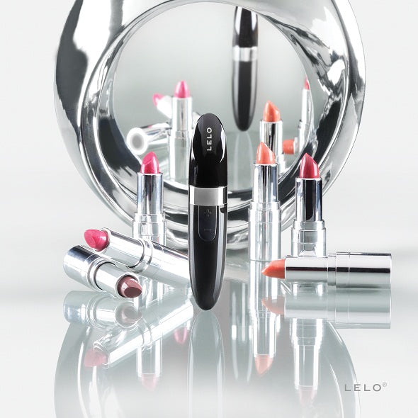 Mia 2 Black - Vibrator u obliku karmina
