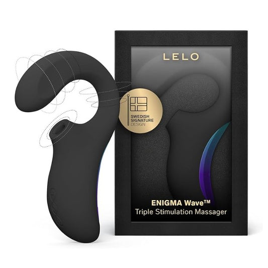 Enigma Wave - trostruki stimulator Black