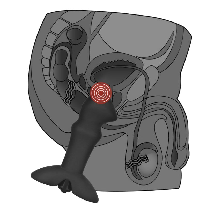Silikonski masažer prostate - Prostate Stud