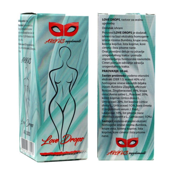 Love Drops – kapi za podsticanje želje UNISEX 30ml