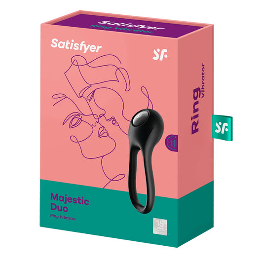 Prsten za penis Majestic Duo