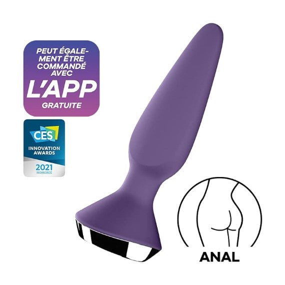 Plug-ilicious 1 analni plug sa vibracijom