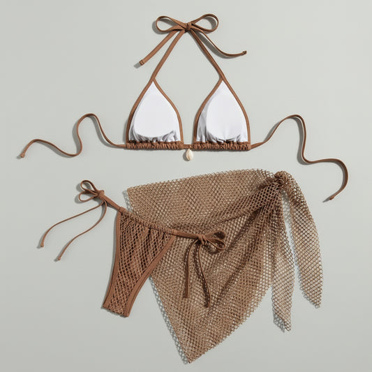 Bikini set - Trodelni Beige