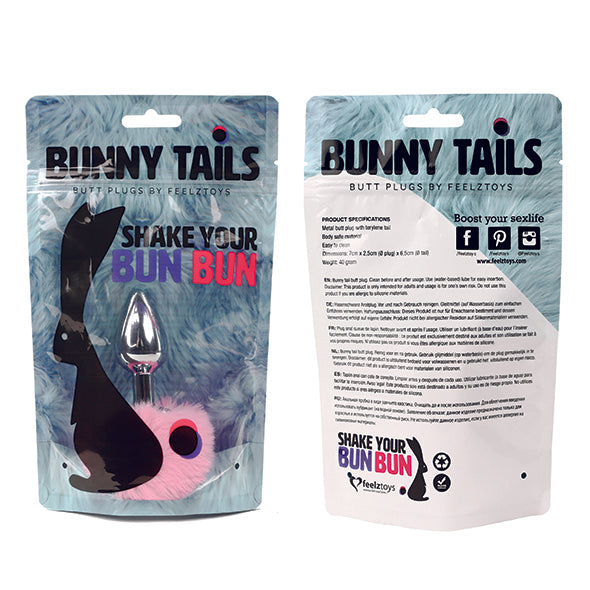 Bunny Tail Butt Plug Pink