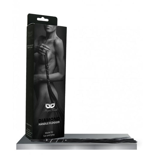 Diamond crni flogger - bič