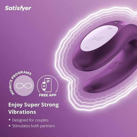 Double Joy vibrator za parove + APP