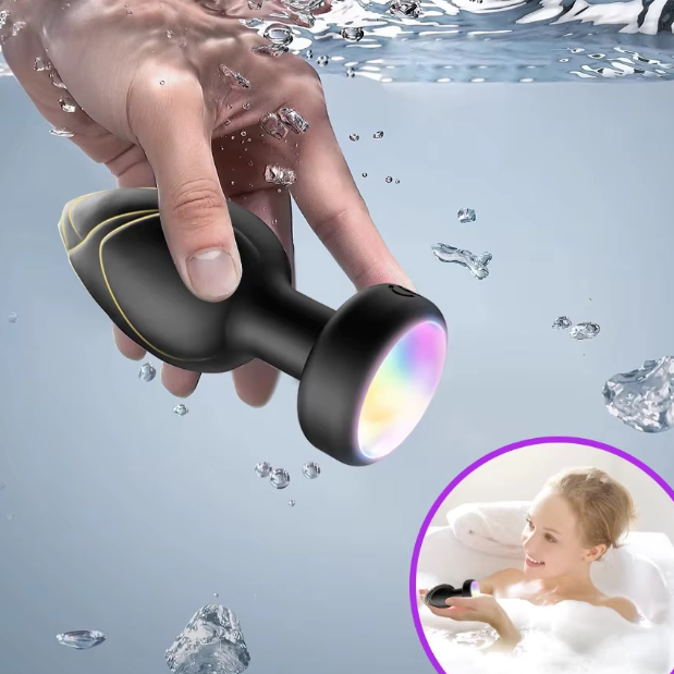 LED Analni vibrator black
