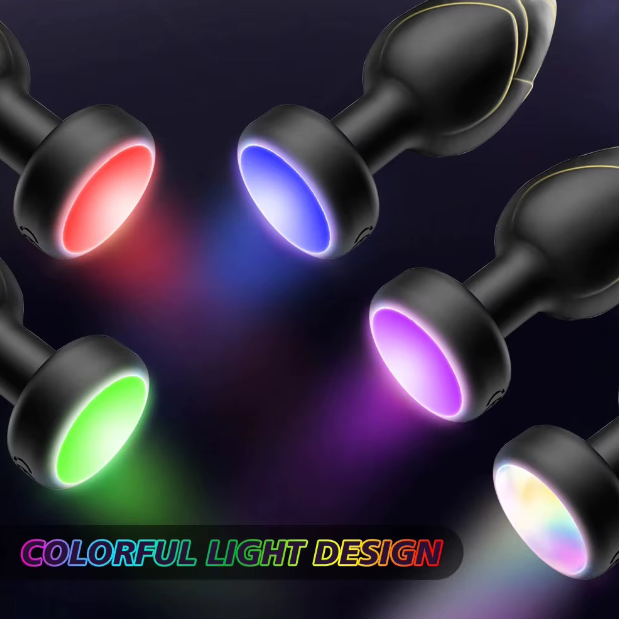 LED Analni vibrator black