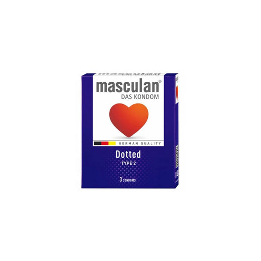 Masculan kondom TYPE 2 Dotted