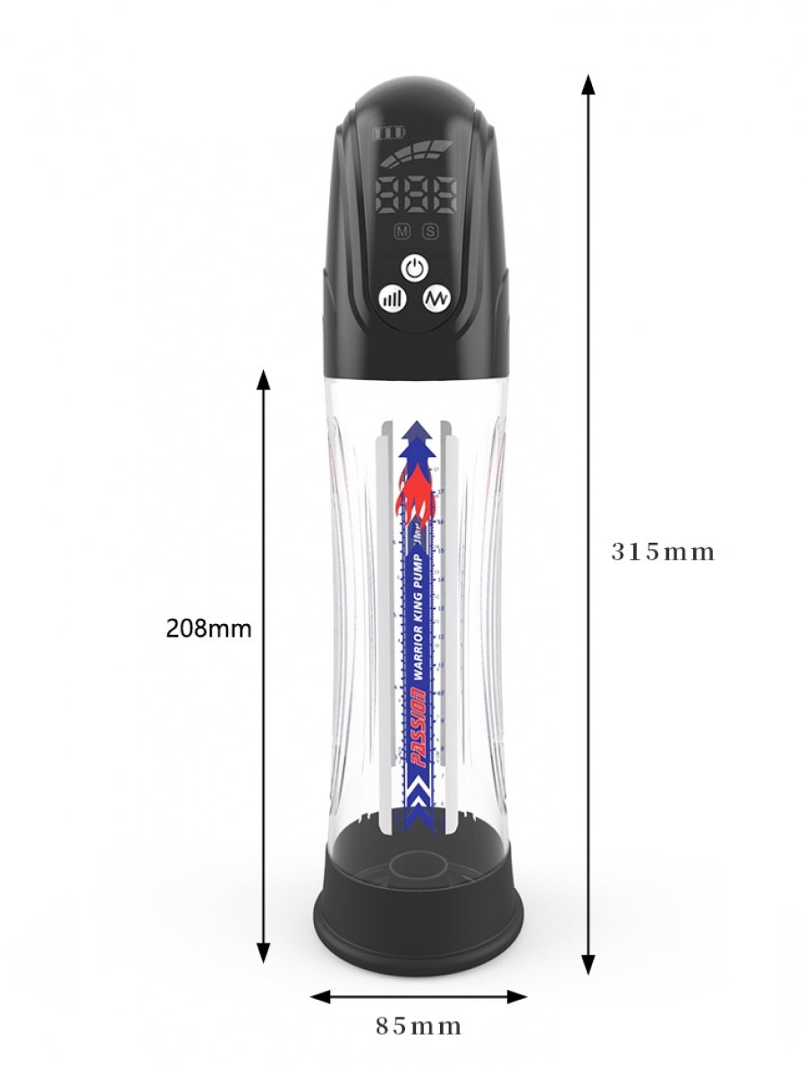 Vodootporna električna pumpa za penis