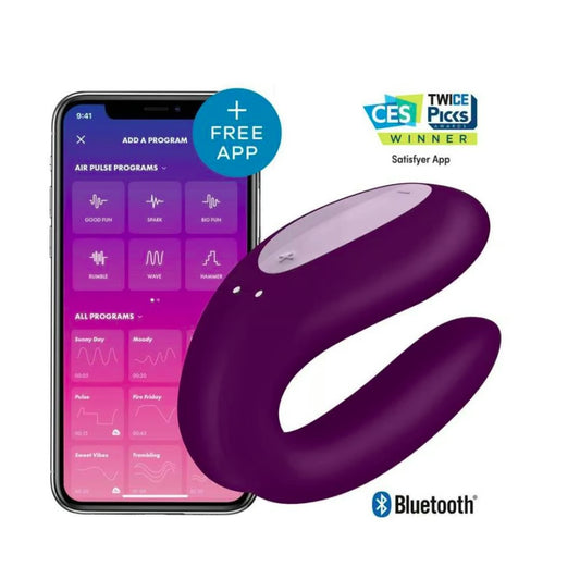 Double Joy vibrator za parove + APP