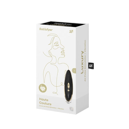 Luksuzni masažer klitorisa Haute Couture Black