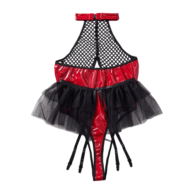 Seksi crveni body L