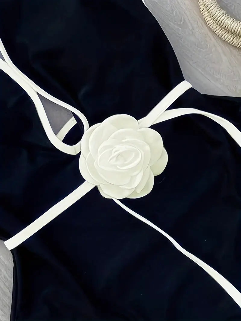 Jednodelni kupaći kostim - White Rose S
