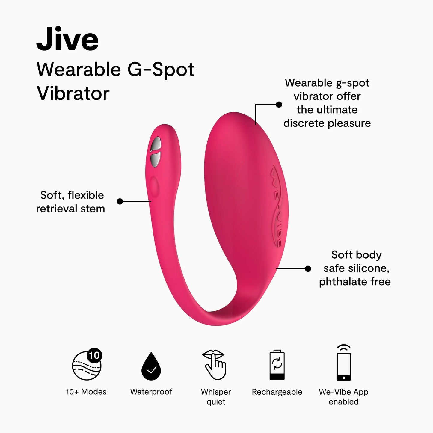 We-Vibe Jive Pink vibrator za parove APP