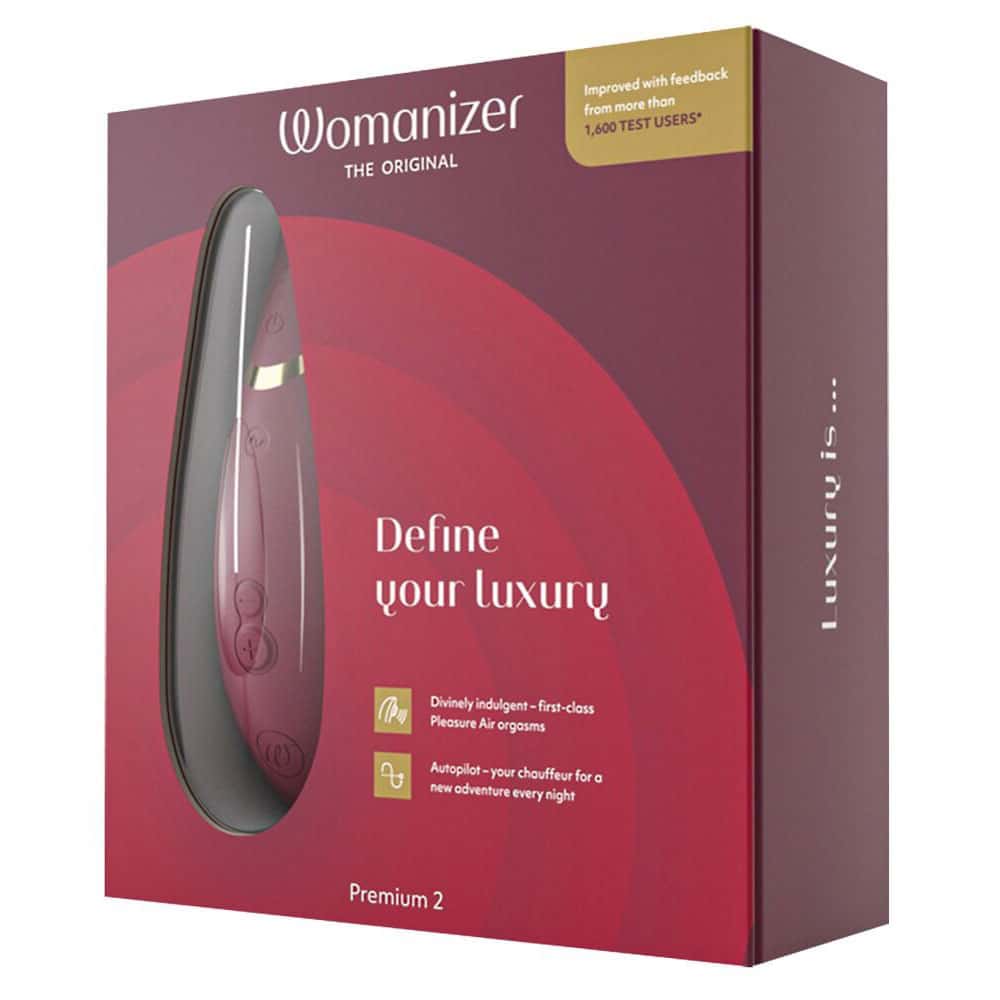 WOMANIZER Premium 2 Red – Luksuzni stimulator klitorisa