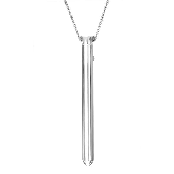 Vesper vibrator ogrlica silver - - Sensation Luxe