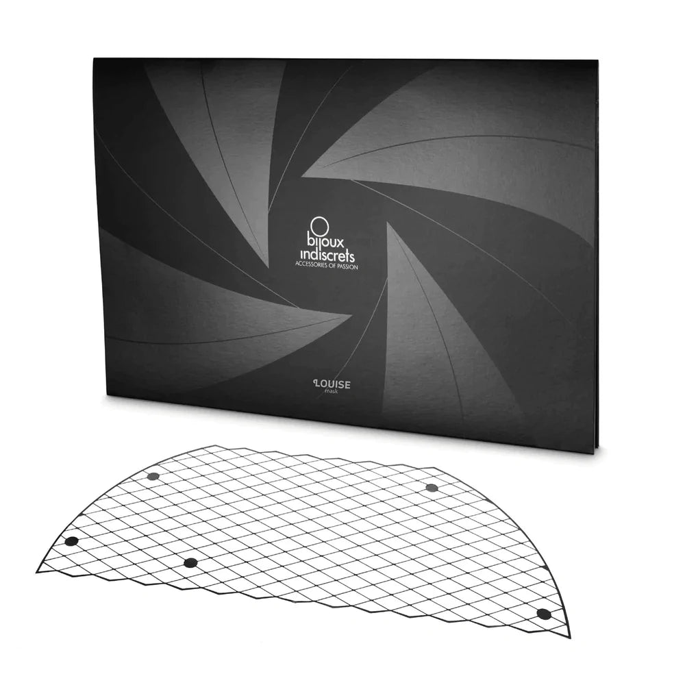 Crna maska za oči Louise - - Sensation Luxe