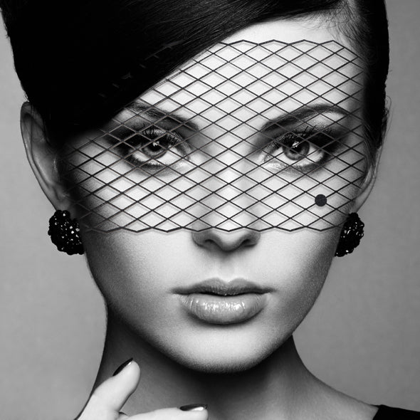 Crna maska za oči Louise - - Sensation Luxe