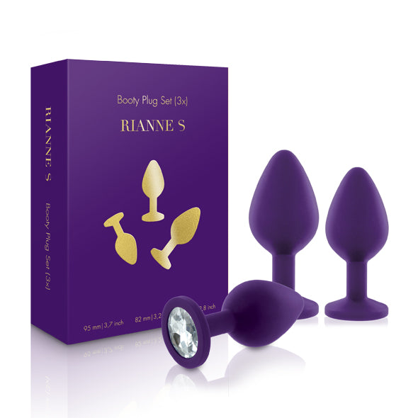 Soiree - Booty Plug Original set 3x - - Sensation Luxe