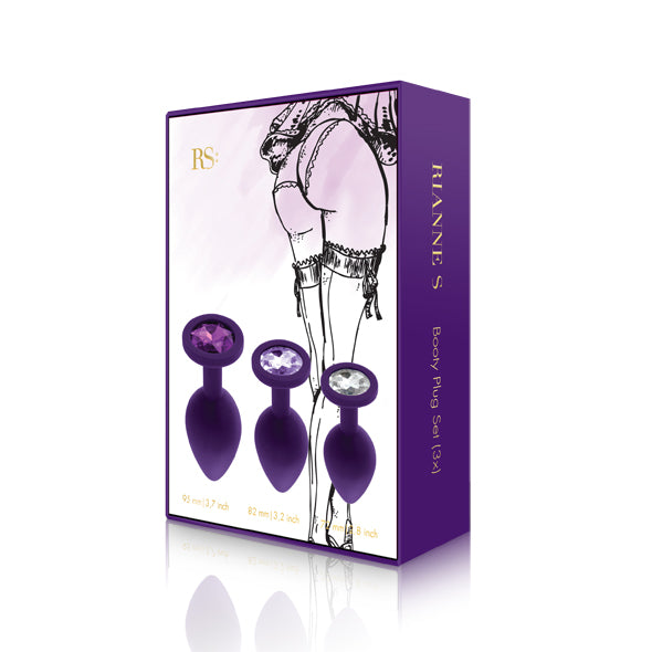 Soiree - Booty Plug Original set 3x - - Sensation Luxe