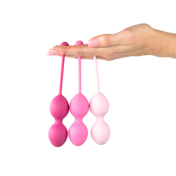 Tegovi za Kegelove vežbe FemmeFit (napredni set) - - Sensation Luxe