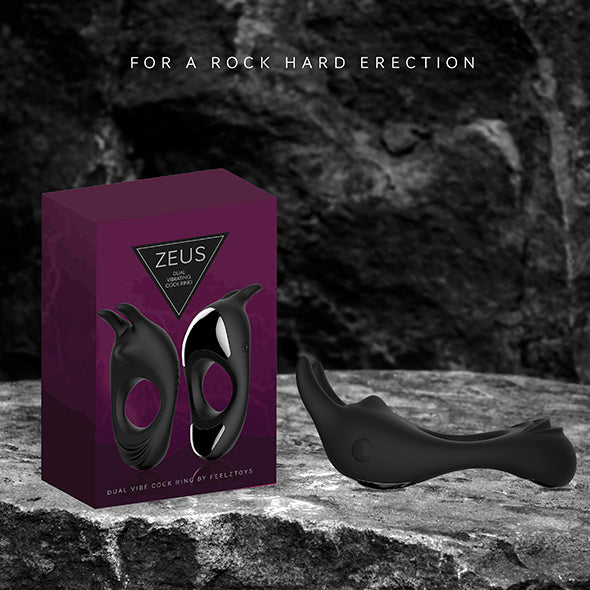 ZEUS Dual Vibe Cock Ring - - Sensation Luxe