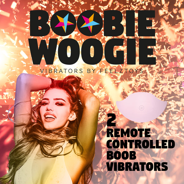 Boobie Woogie vibrator za grudi sa daljinskim upravljačem - - Sensation Luxe