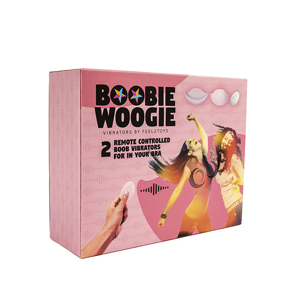 Boobie Woogie vibrator za grudi sa daljinskim upravljačem - - Sensation Luxe
