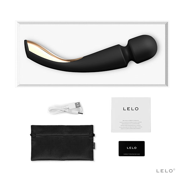 Smart Wand 2 Massager Medium Black - - Sensation Luxe