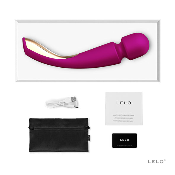 Smart Wand 2 Massager Medium Deep Rose - - Sensation Luxe