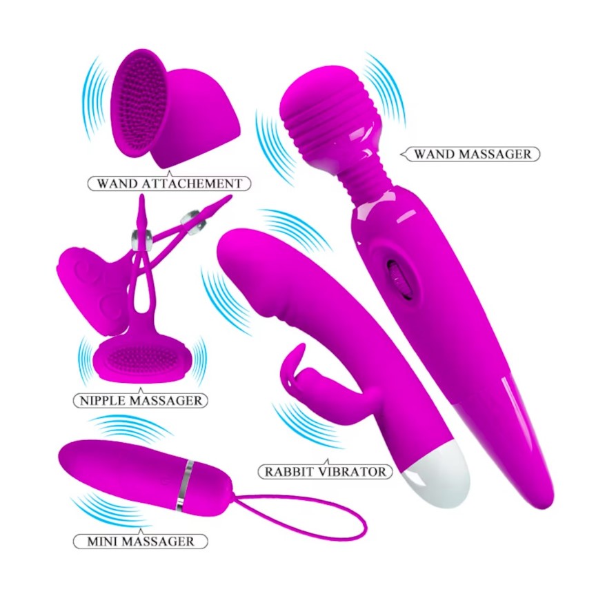 Purple Desire set vibratora - - Sensation Luxe