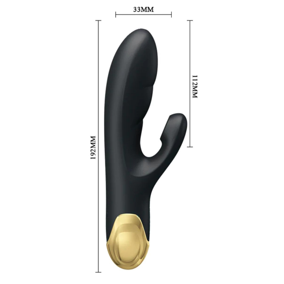Rabbit vibrator Naughty Play 18K -   - Sensation Luxe