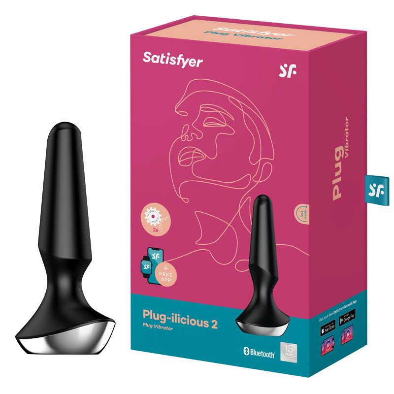Plug-ilicious 2 analni plug sa vibracijom - - Sensation Luxe