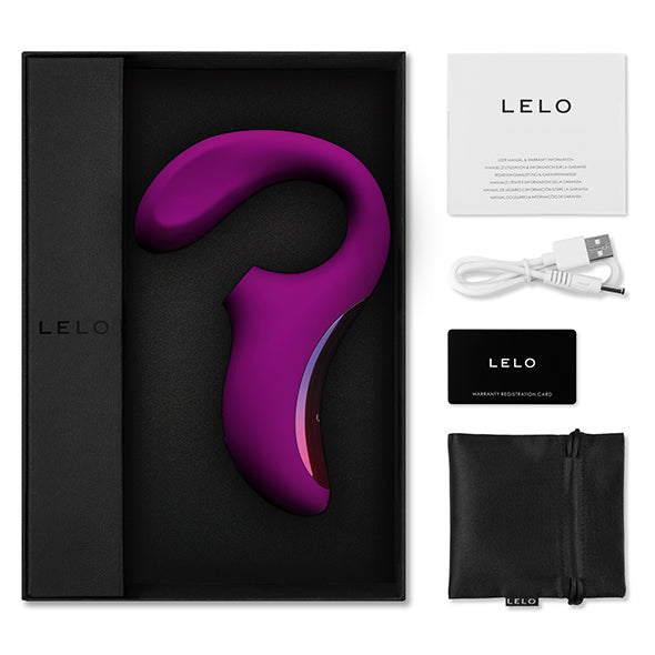 LELO_Enigma_sonični_stimulator_klitorisa_i_G-tačke_rose_sadrzaj_pakovanja_Sensation Luxe
