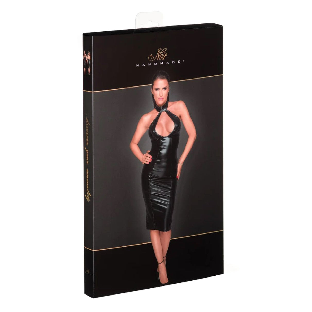 Midi haljina Wetlook Noir S