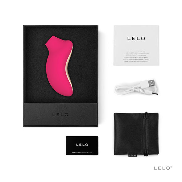 SONA 2 stimulator klitorisa cerise - - Sensation Luxe