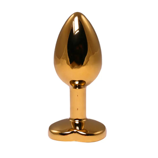 Anal butt plug metal srce Gold S