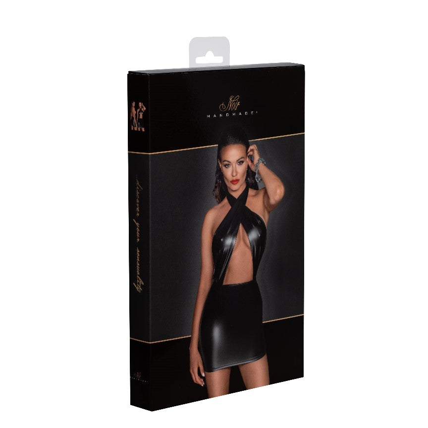 Mini haljina Wetlook Noir M