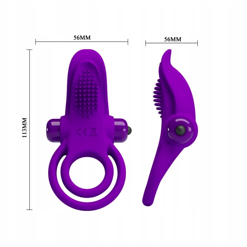 Prsten za penis sa vibracijom - - Sensation Luxe