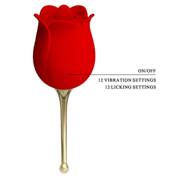 Vibrator i stimulator klitorisa Rose Lover - - Sensation Luxe