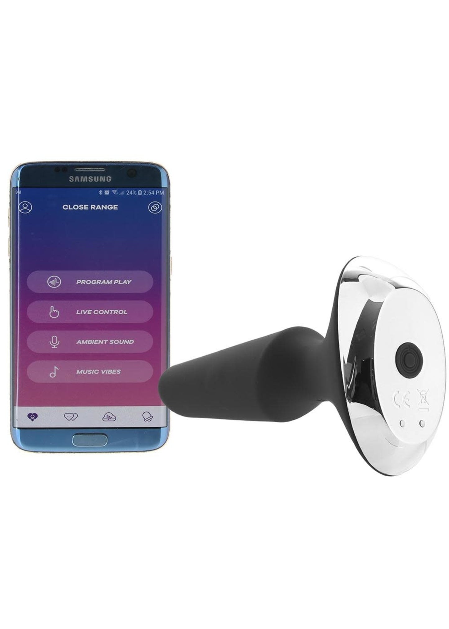 Plug-ilicious 2 analni plug sa vibracijom - - Sensation Luxe